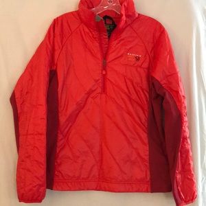 Insulated half-zip jacket